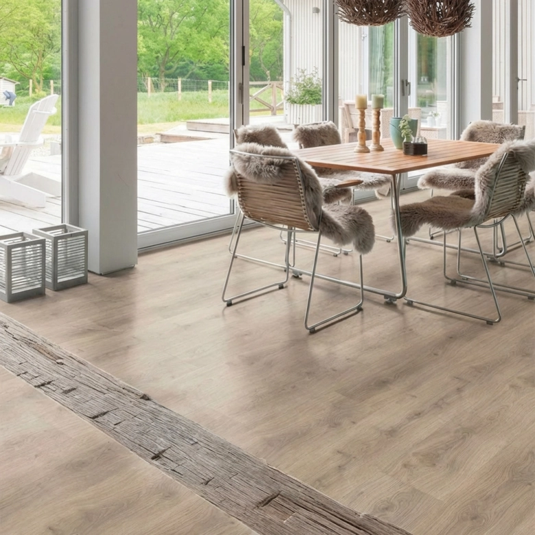 Calgary planche XXL Chêne emilia gris 24,3*220 cm