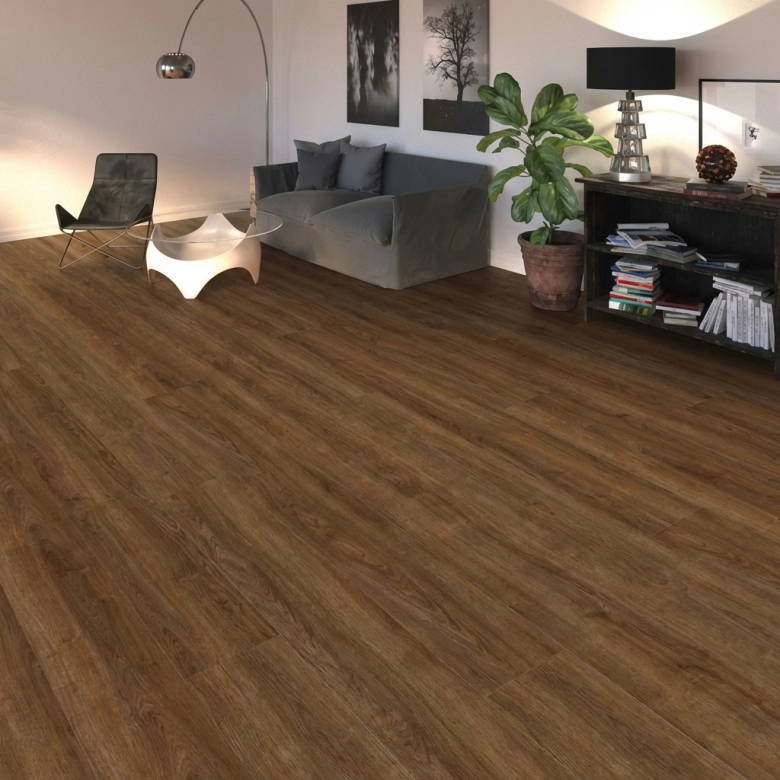 Calgary planche XXL Chêne éléganza fumé 24,3*220 cm