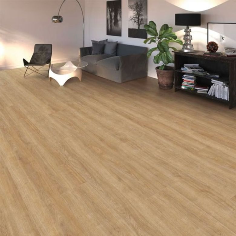 Sol stratifié Calgary planche XXL Chêne éléganza puro 24,3220 cm