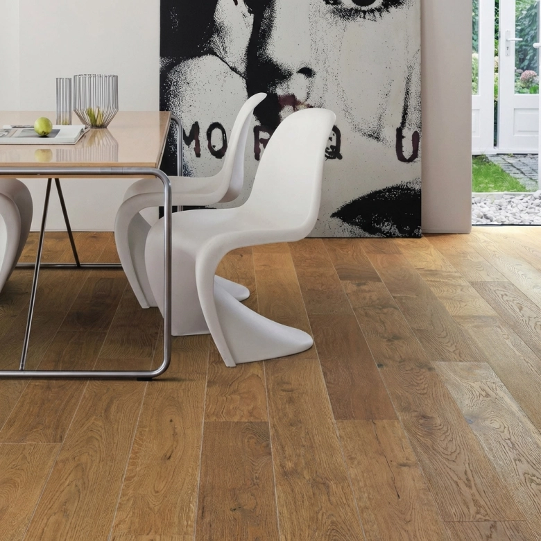 Windsor chêne fumé sauvage planche large 18*220 cm