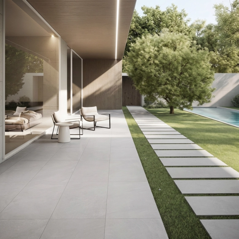 Dalle extérieur Ardoise 2.0 gris R11 60x120 cm