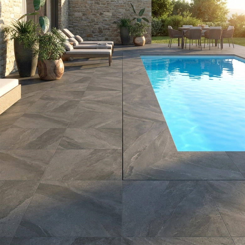 Dalle extérieur Rock 2.0 chrono R11 60x120 cm