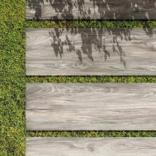 Dalle extérieur effet bois...