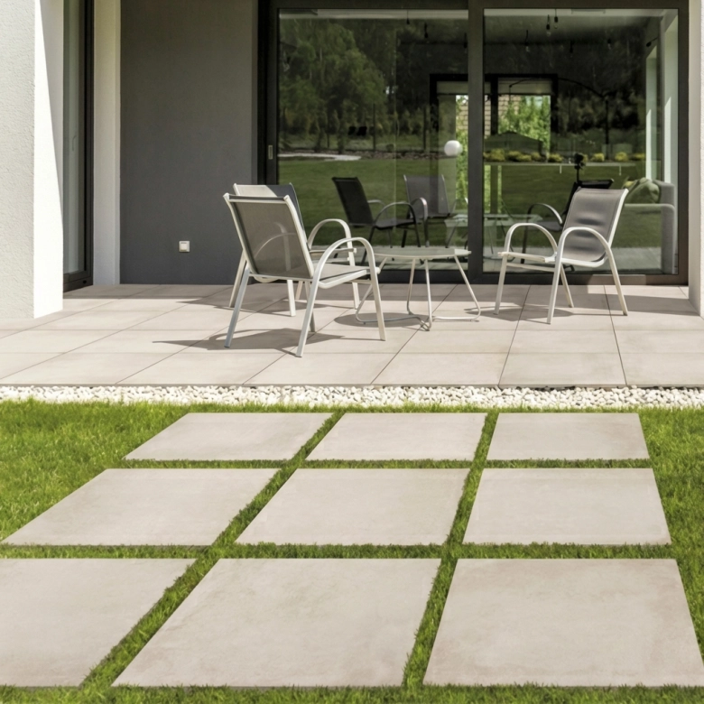 Dalle extérieur Black moon 2.0 grit R11 60x60 cm