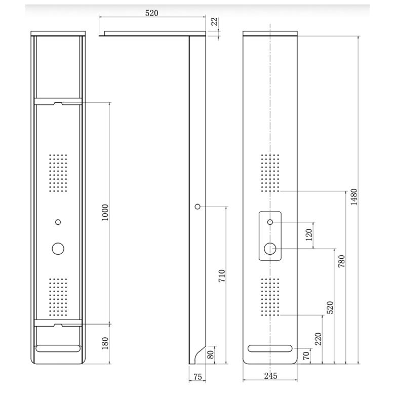 Colonne de Douche hydro Itacaré