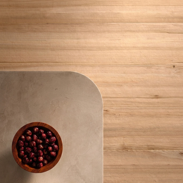 Carrelage sol extérieur effet bois Panggal frêne R11 20x120 cm