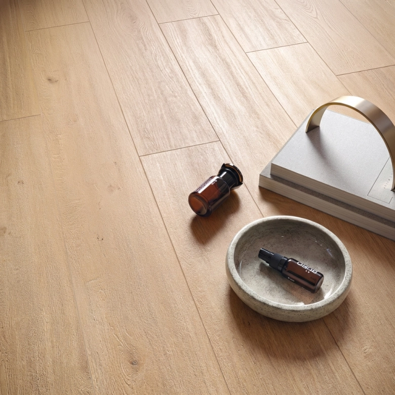 Carrelage sol extérieur effet bois Copernicia hêtre R10 30x120 cm