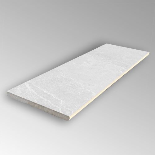 Margelle piscine Lindos 2.0 Blanc grisé 30x120 cm