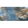 Carrelage sol extérieur Pierre de Bali Météor Mix bleu R11 30x60 cm