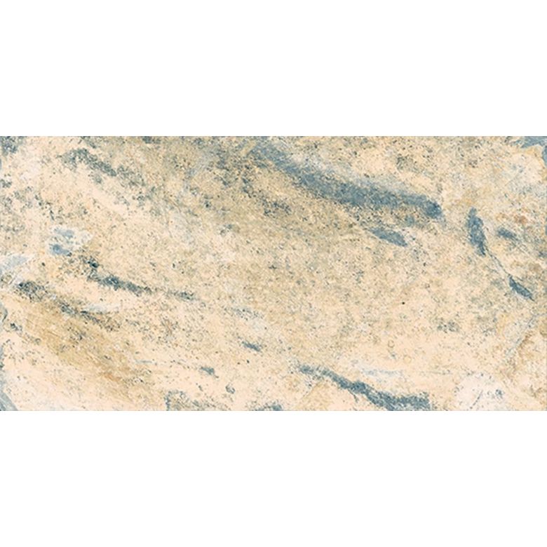 Carrelage sol extérieur Pierre de Bali Météor Mix vert R11 60x120 cm