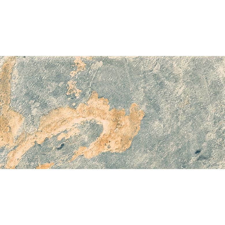 Carrelage sol extérieur Pierre de Bali Météor Mix vert R11 30x60 cm