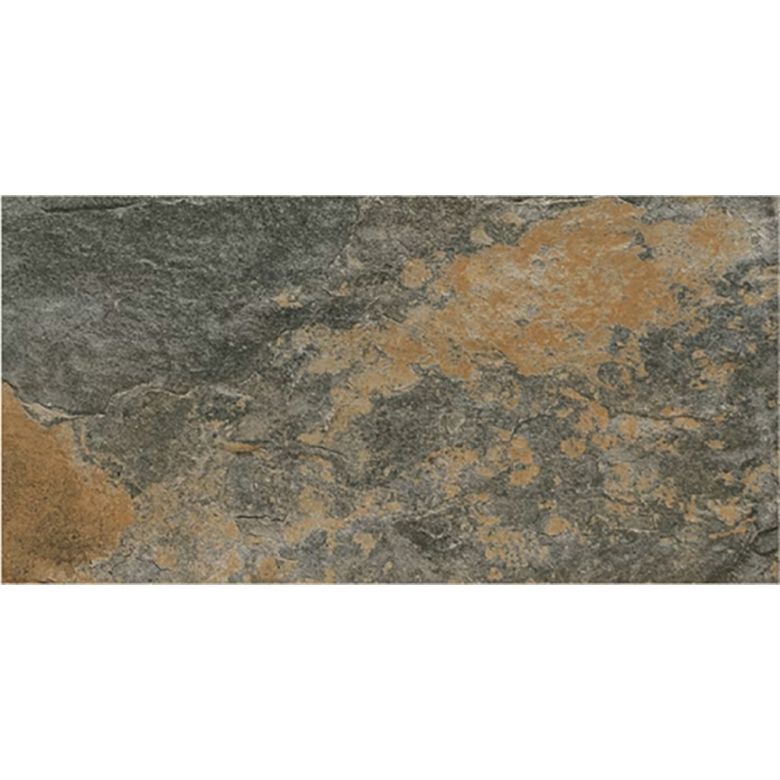 Carrelage sol extérieur Pierre de Bali Météor Mix beige R11 30x60 cm
