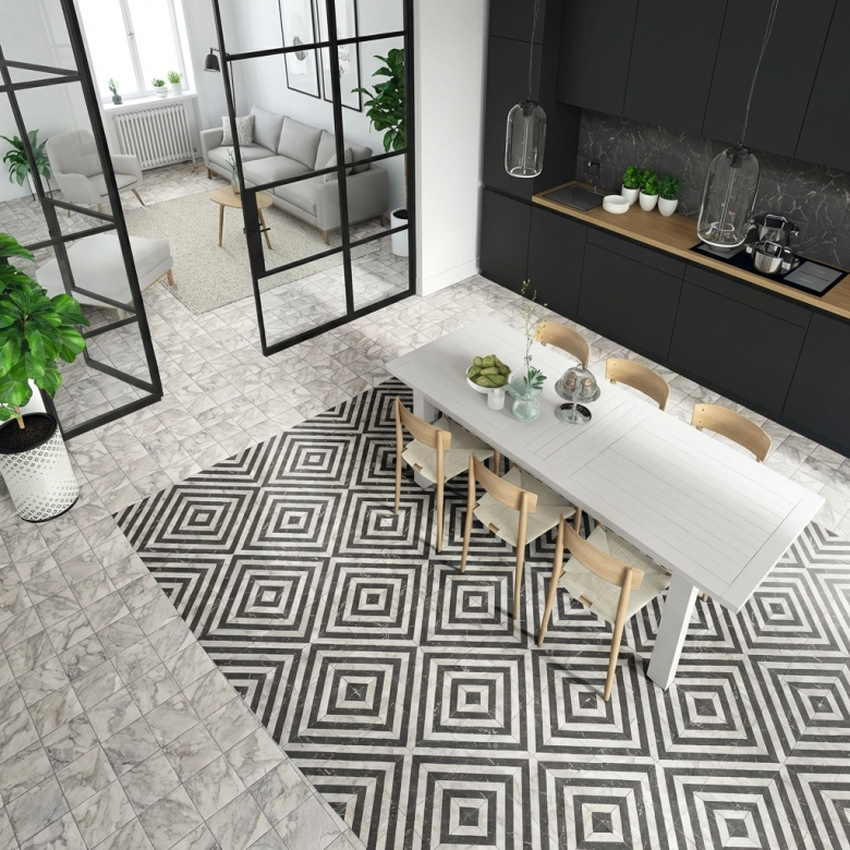 Hausseman décor dark 20*20 cm