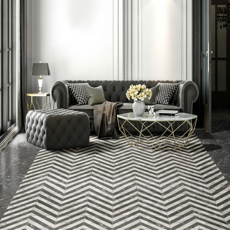 Hausseman décor dark 20*20 cm