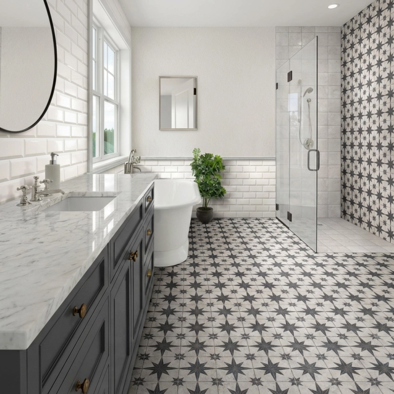 Venise white 20*20 cm