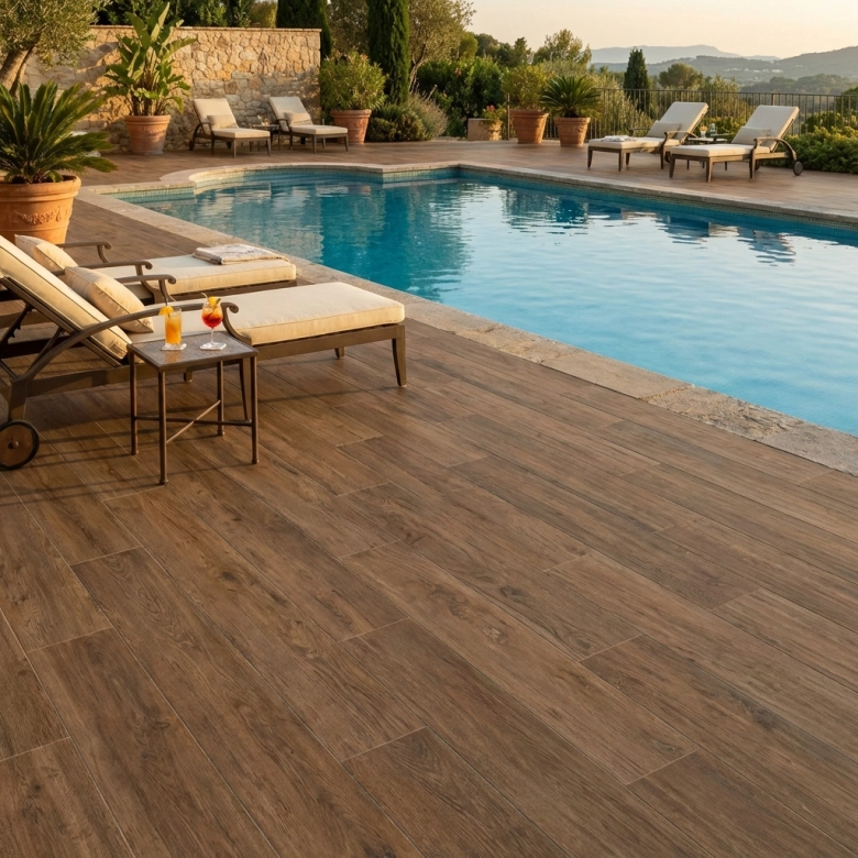 Séquoia oak 23.3*120 cm