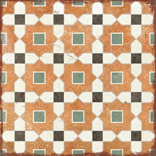 Carrelage sol effet carreaux de ciment Granada Tessina20x20 cm