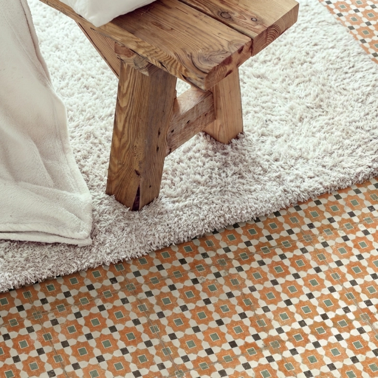 Carrelage sol effet carreaux de ciment Granada Tessina20x20 cm