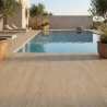 Carrelage sol extérieur effet bois Leccia oak R11 20*120 cm