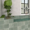 Carrelage sol et mur Bali vert 20x20 cm