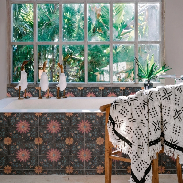 Carrelage sol effet carreaux de ciment Poda Adelina11,5x11,5 cm