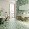 Carrelage sol hexagonal Arsenal aqua 2327 cm
