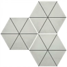 Carrelage sol hexagonal Arsenal Capri white 2327 cm