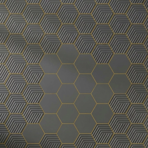 Carrelage sol hexagonal...