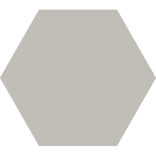 Carrelage sol hexagonal Bird taupe 14x16 cm