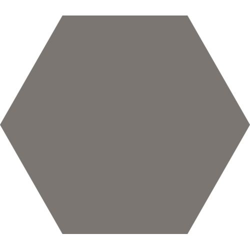 Carrelage sol hexagonal Bird grey 14x16 cm