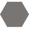 Carrelage sol hexagonal Bird grey 14x16 cm