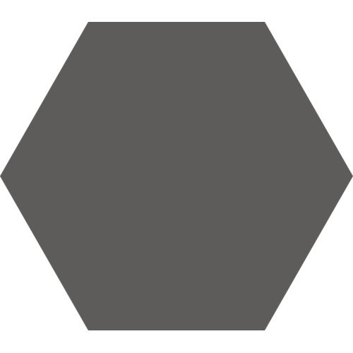 Carrelage sol hexagonal Bird dark 14x16 cm