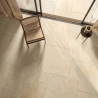  Carrelage sol extérieur effet pierre travertin Pianosa beige R10 30x60 cm