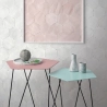 Carrelage sol hexagonal San Marin rose 21x25 cm