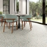 Carrelage sol effet terrazzo Ivrea blanc 2020 cm