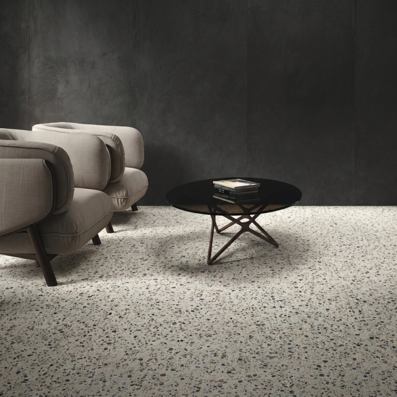 Carrelage sol Sanpolo nuit noir 120x120 cm