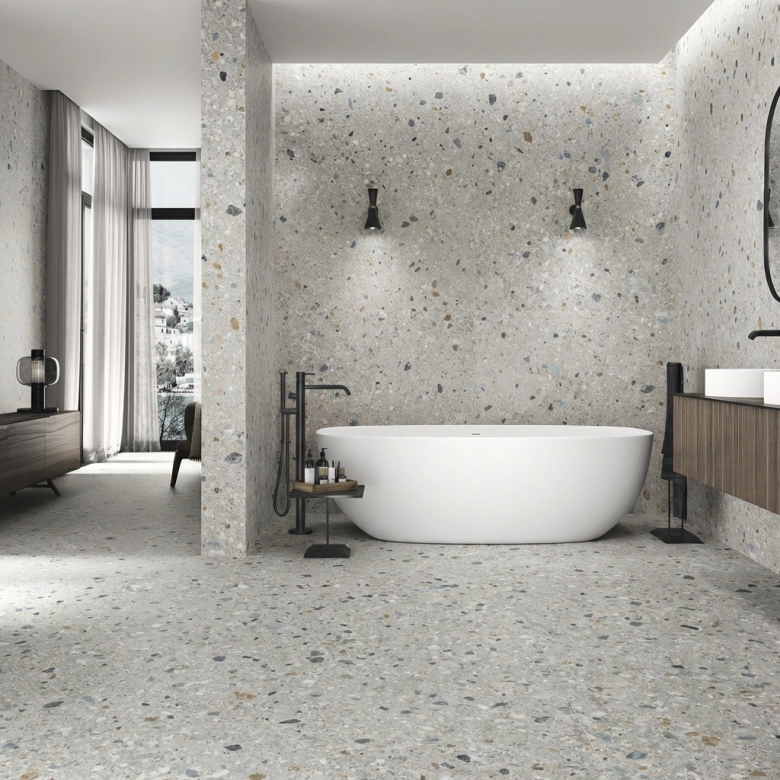 Carrelage effet Terrazzo Strain fantasy 60x120 cm
