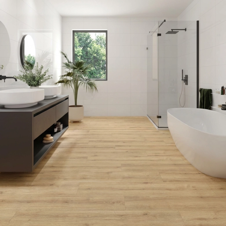  Carrelage sol imitation parquet Montréal Miel 30x150 cm - Réflex Boutique