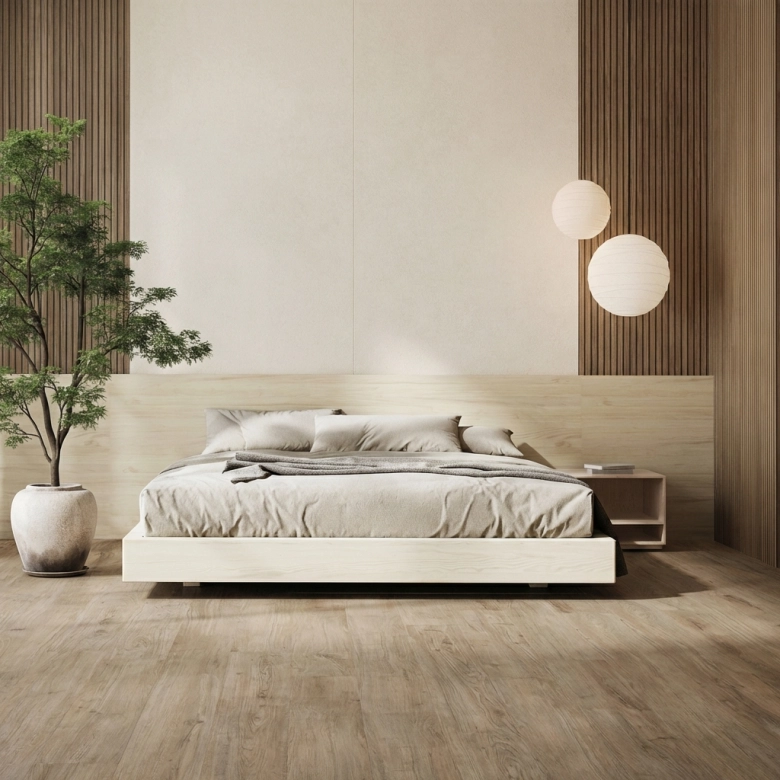 Carrelage sol imitation parquet Kalimantan chêne 25x150 cm