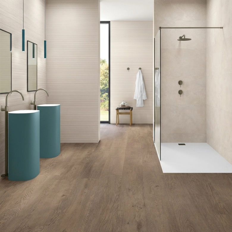 Carrelage sol imitation parquet Tijuca érable 20x120 cm