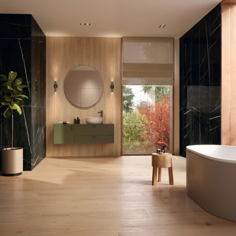  Carrelage sol imitation parquet Copernicia hêtre 30x120 cm