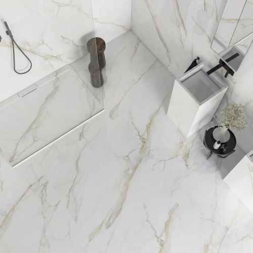 Carrelage sol et mur effet...