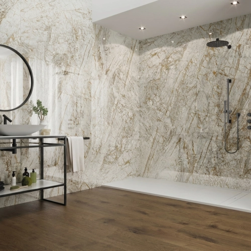 Carrelage sol et mur effet...