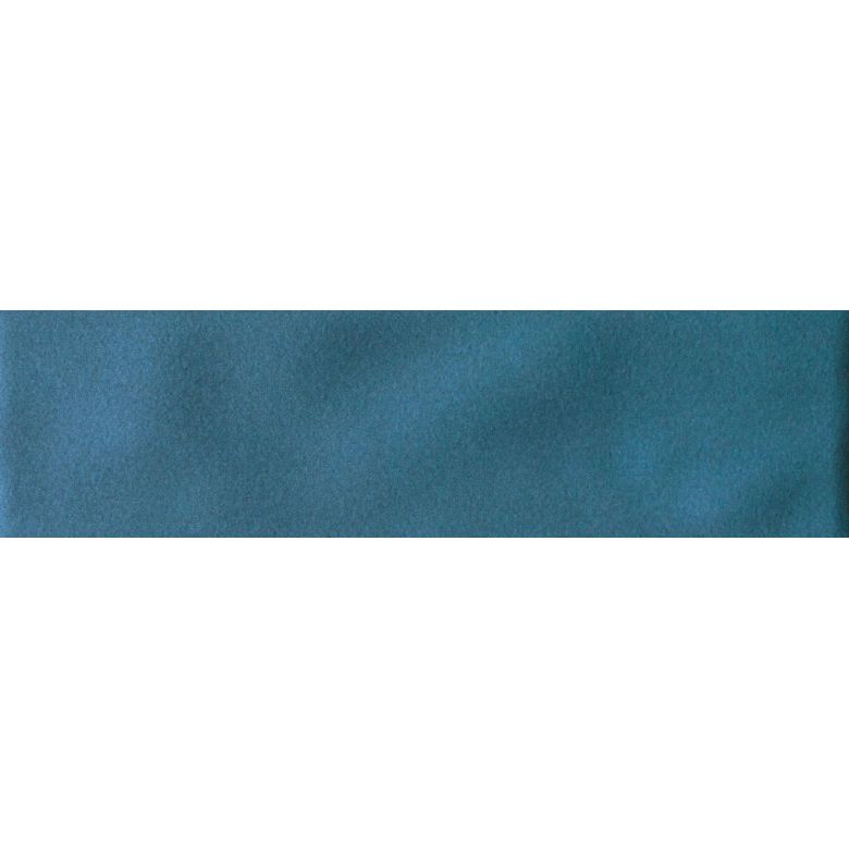 Carrelage mur effet zellige Amani Bleu Abysse 7x25 cm
