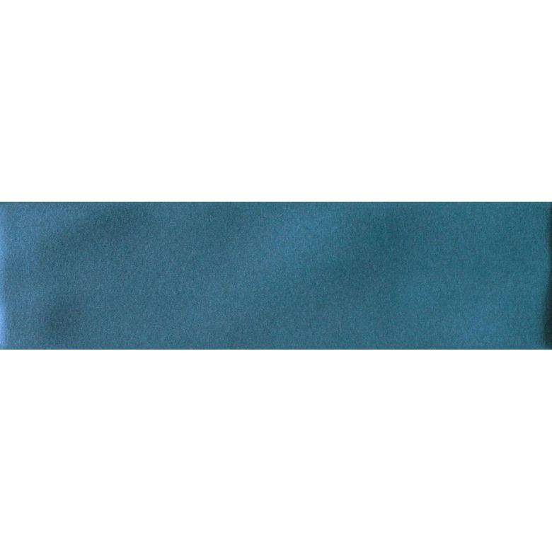 Carrelage mur effet zellige Amani Bleu Abysse 7x25 cm