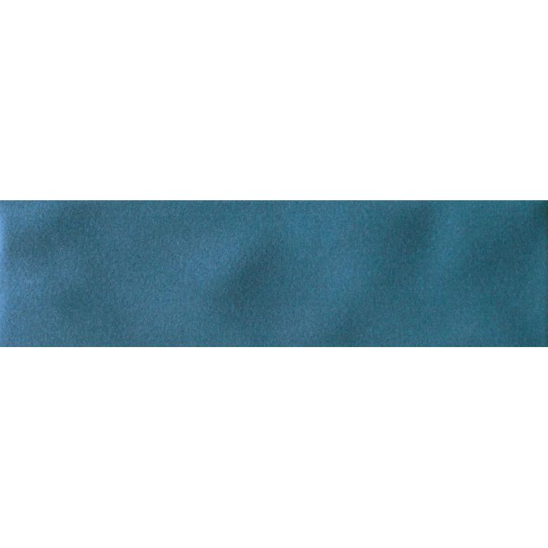 Carrelage mur effet zellige Amani Bleu Abysse 7x25 cm