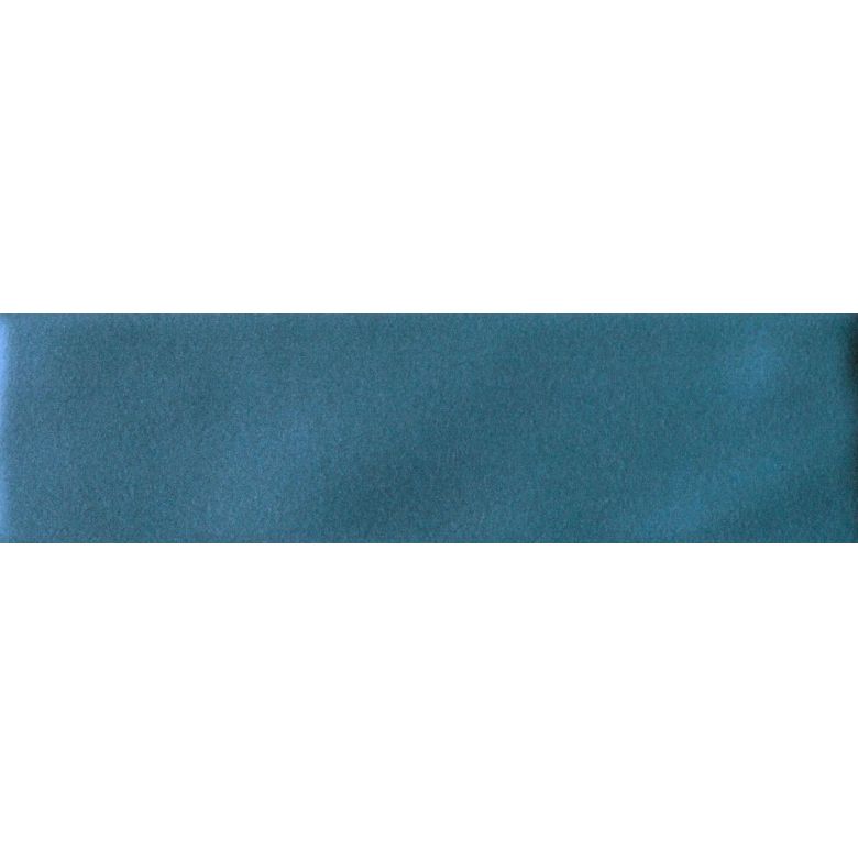 Carrelage mur effet zellige Amani Bleu Abysse 7x25 cm