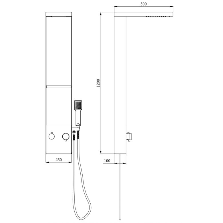 Colonne de Douche Pipa
