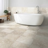 Carrelage sol effet pierre Travertin TravertiNova classic 40,2x60,4 cm