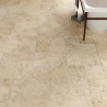 Carrelage sol effet pierre Travertin Beigemulti-format